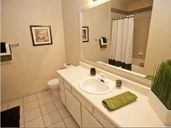 Ceramic tile flooring